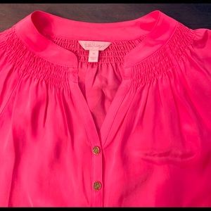 Women’s Lily Pulitzer silk blouse